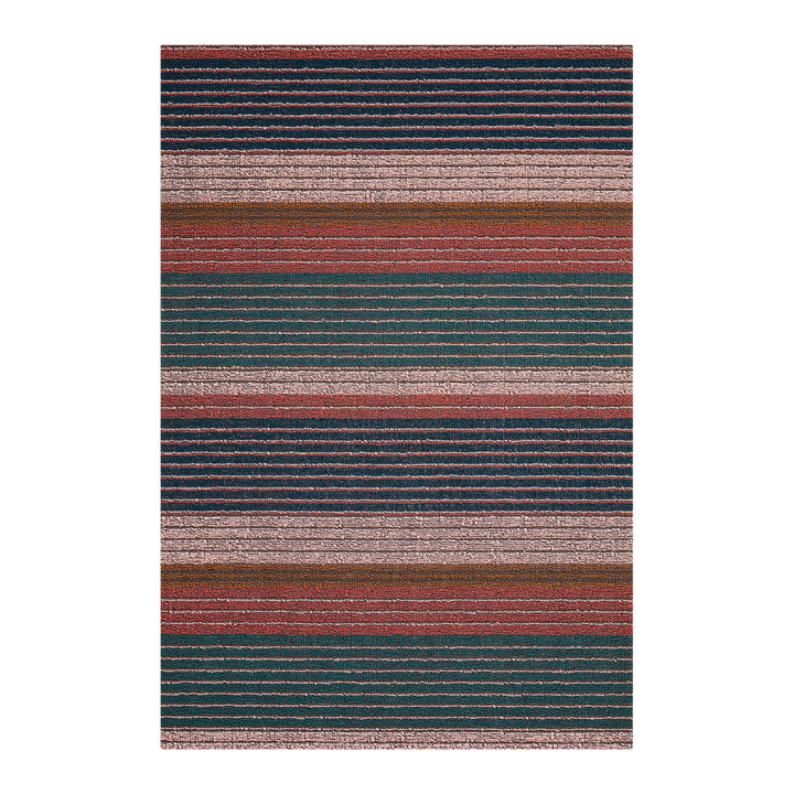 Pleat Stripe Shag Mat