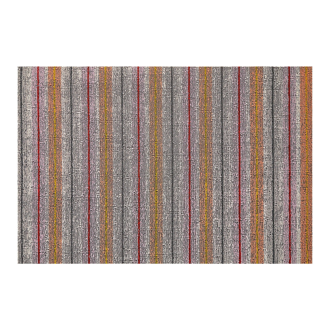 Ribbon Stripe Shag Mat