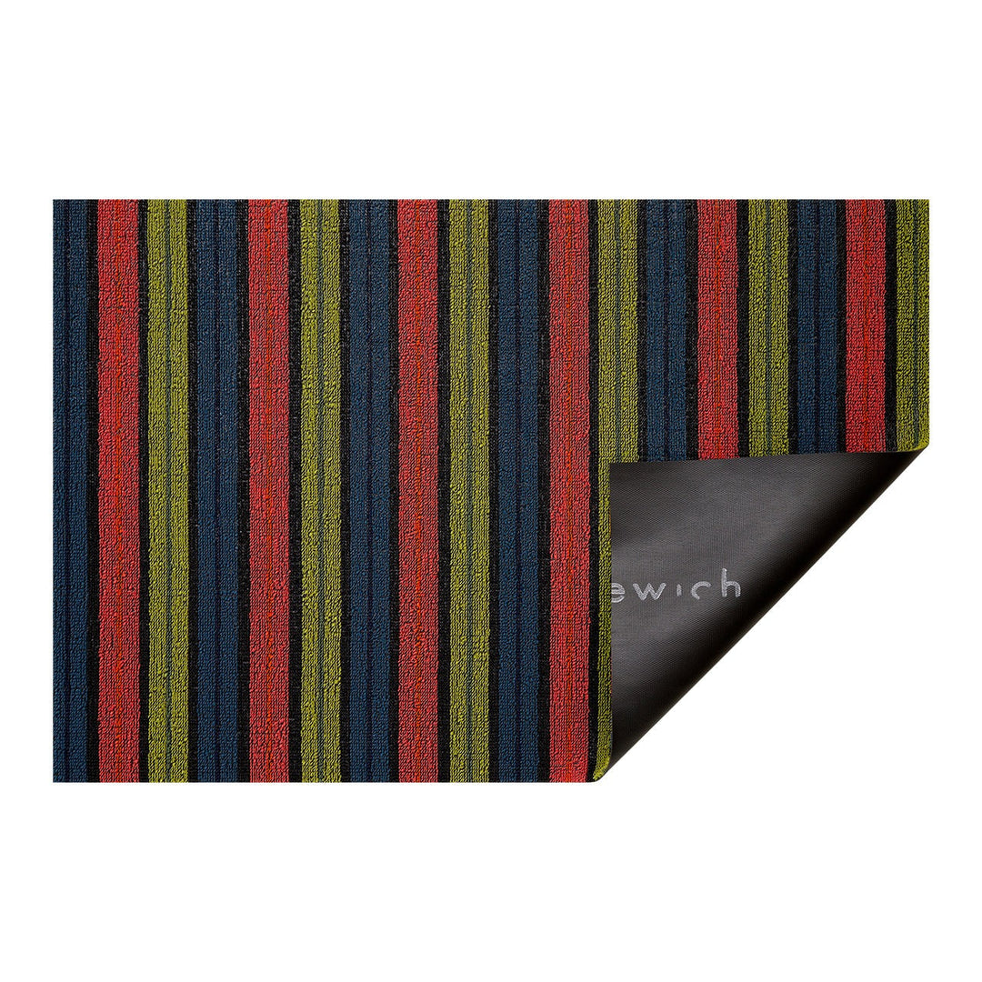 Ribbon Stripe Shag Mat