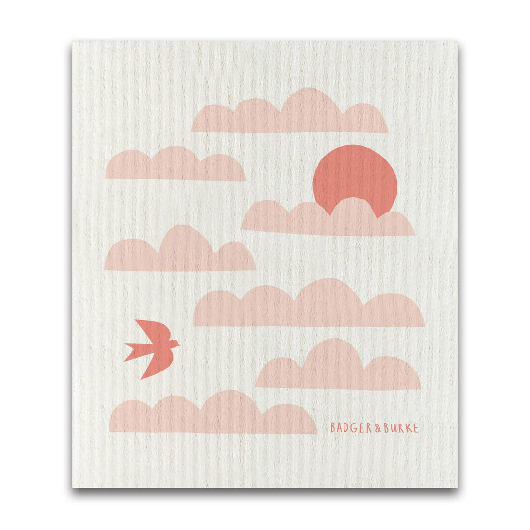 Cloudy Sky Swedish Sponge Cloth