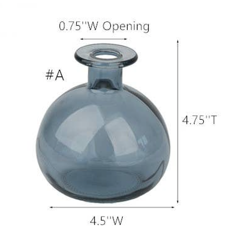 Bud Vase - Blue Grey