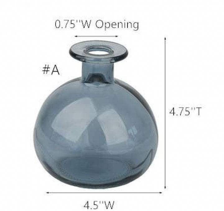 Bud Vase - Blue Grey