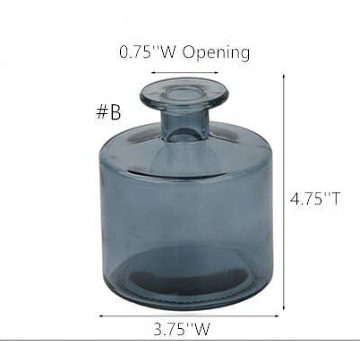 Bud Vase - Blue Grey