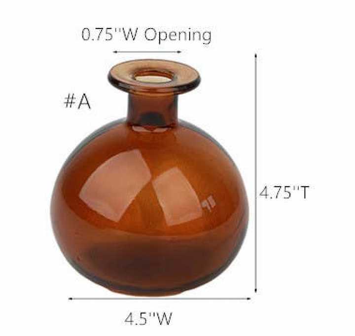 Bud Vase - Amber