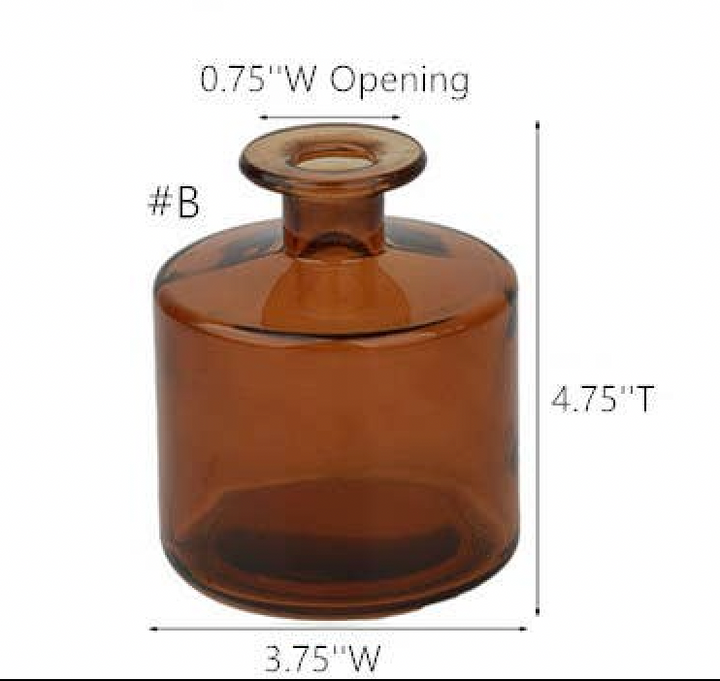 Bud Vase - Amber