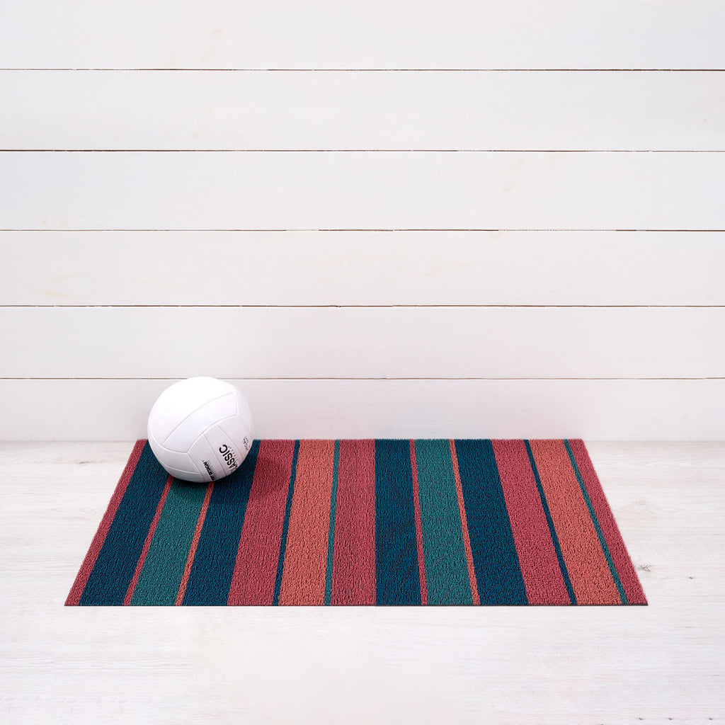 Bolt Stripe Shag Mat