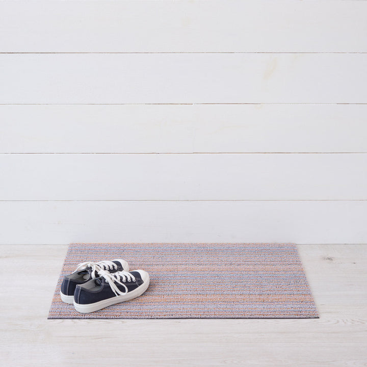 Skinny Stripe Shag Mat