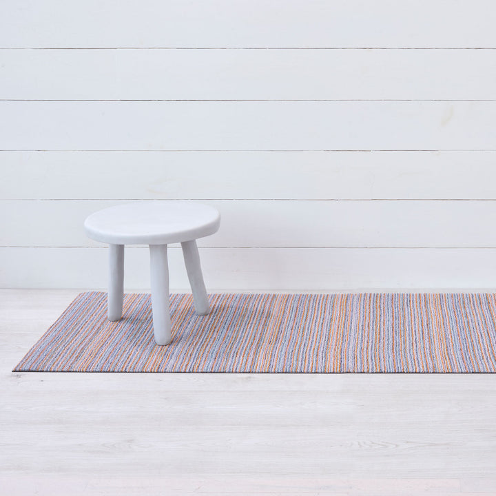 Skinny Stripe Shag Mat