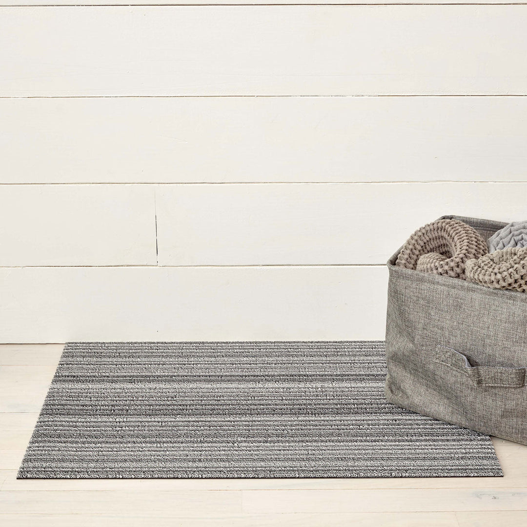 Skinny Stripe Shag Mat