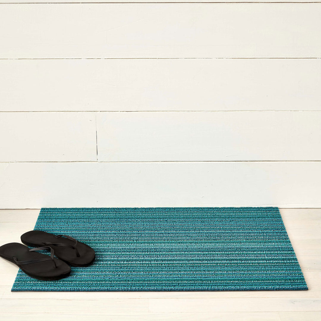 Skinny Stripe Shag Mat