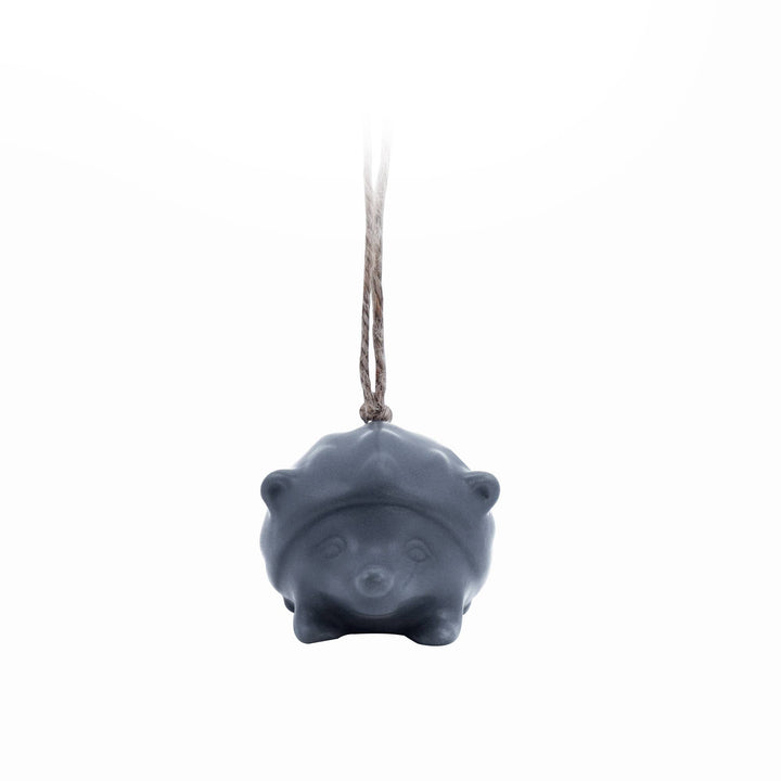 Ceramic Hedgehog Ornament - Navy