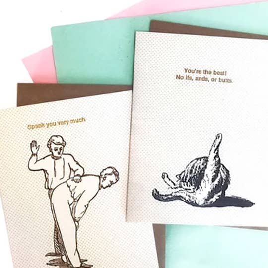Spank You Very Much Card
