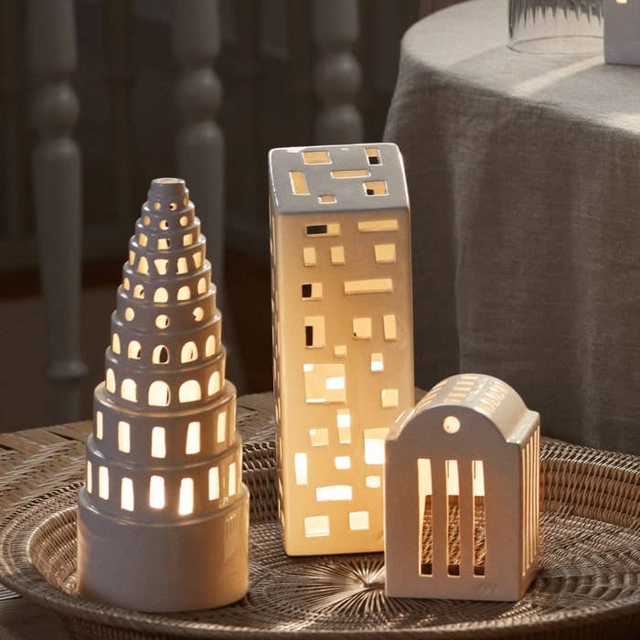 Urbania Lighthouse Candle Holder - High Building