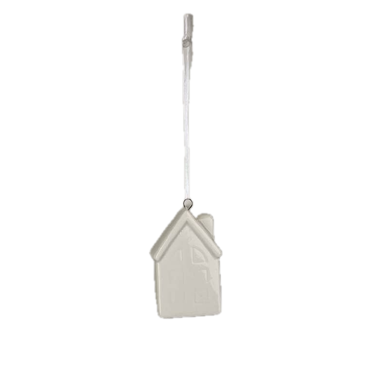 Simple House Ceramic Ornament