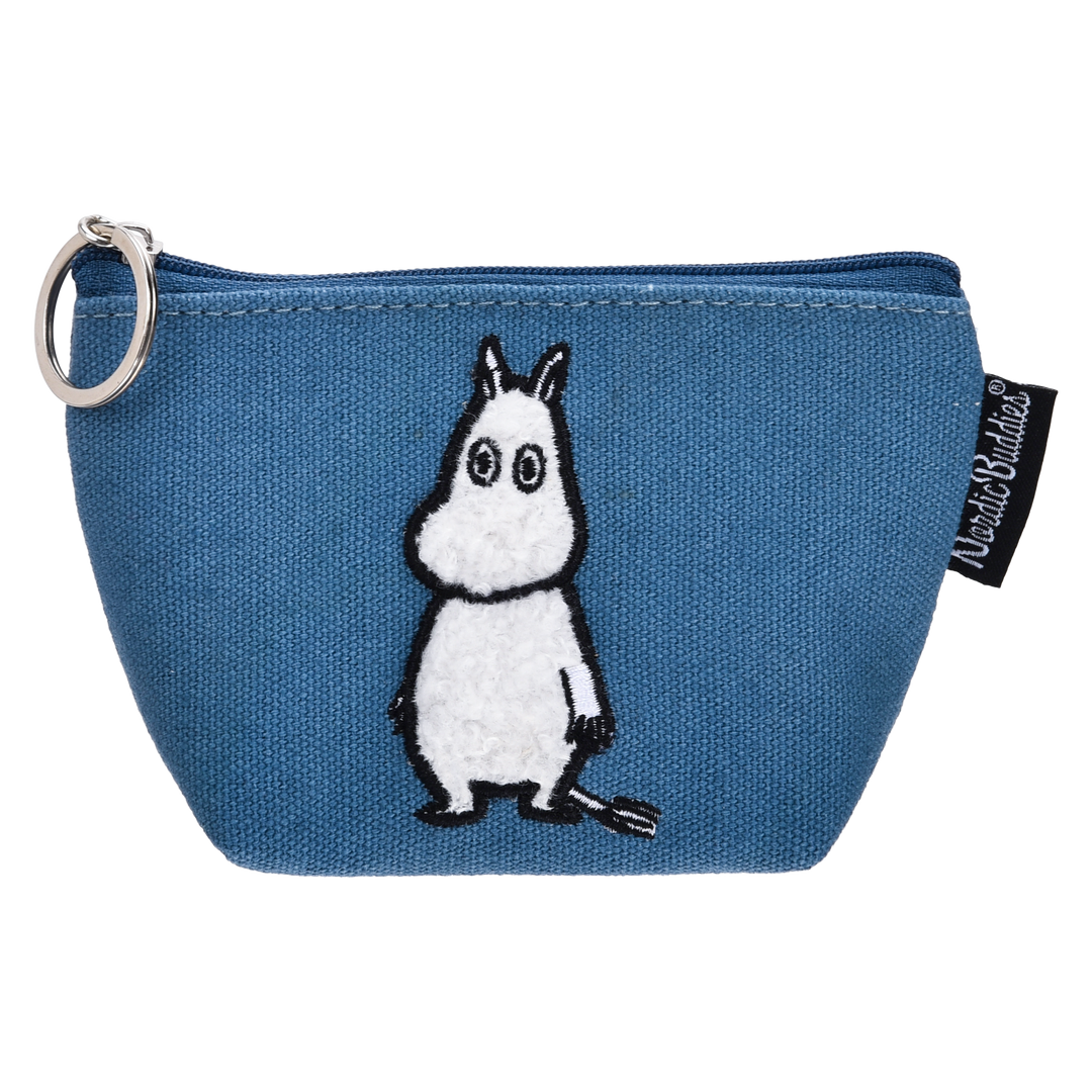 Moomintroll Canvas Pouch - Blue