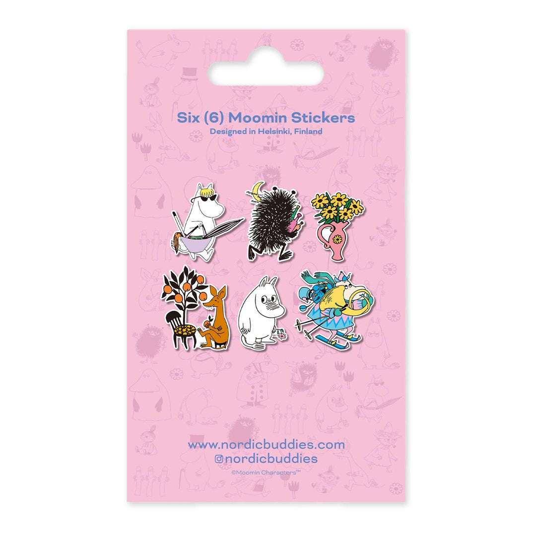 Moomin Leisure Stickers - 6 pcs