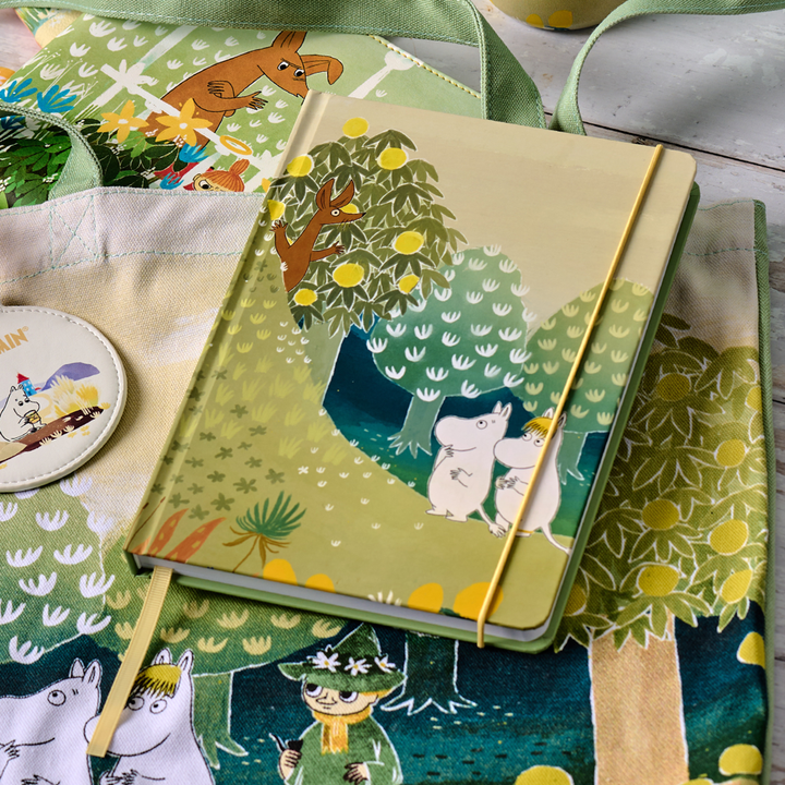 A5 Notebook Hardcover Moomin Forest