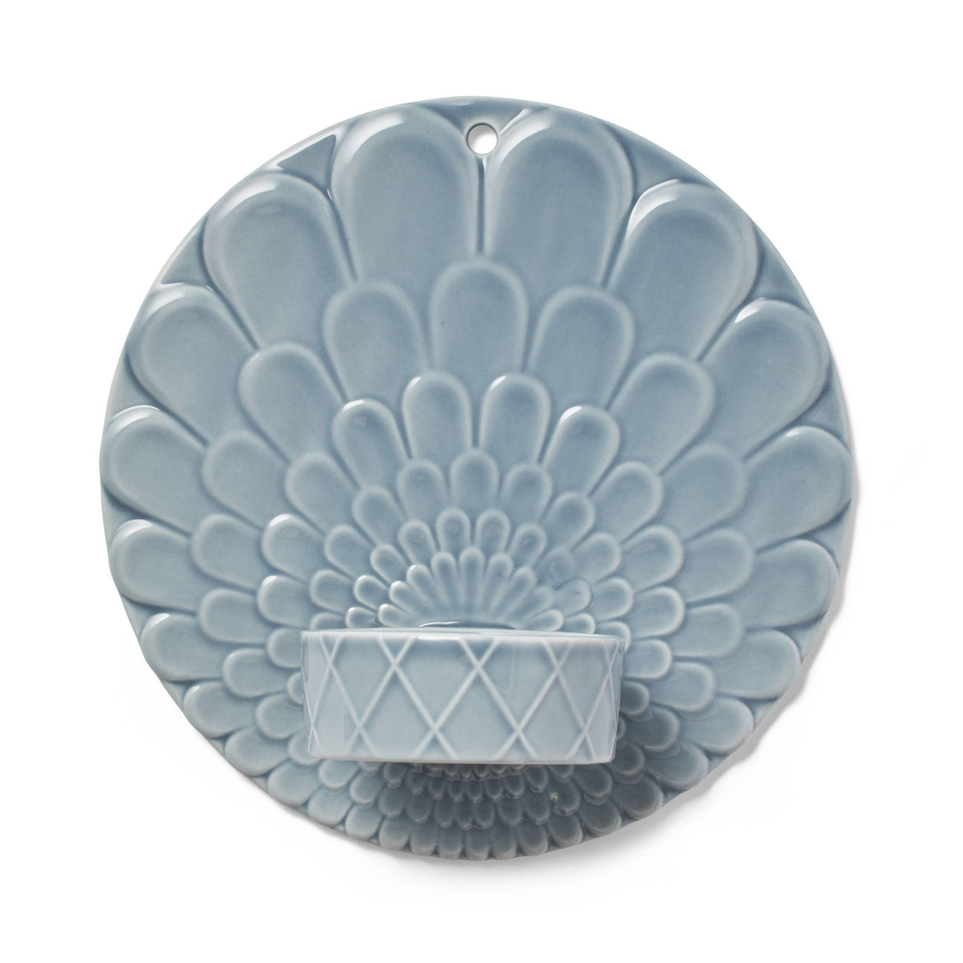 Pipanella Harlequin Large Wall Votive Bluegrey