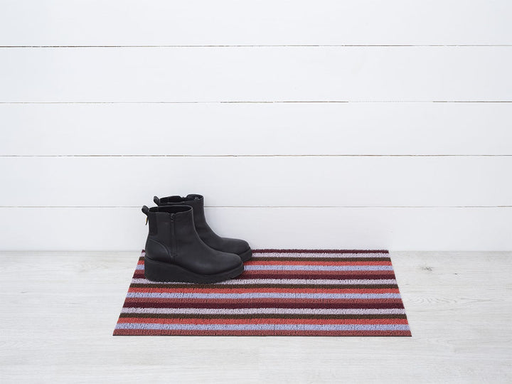 Even Stripe Shag Mat