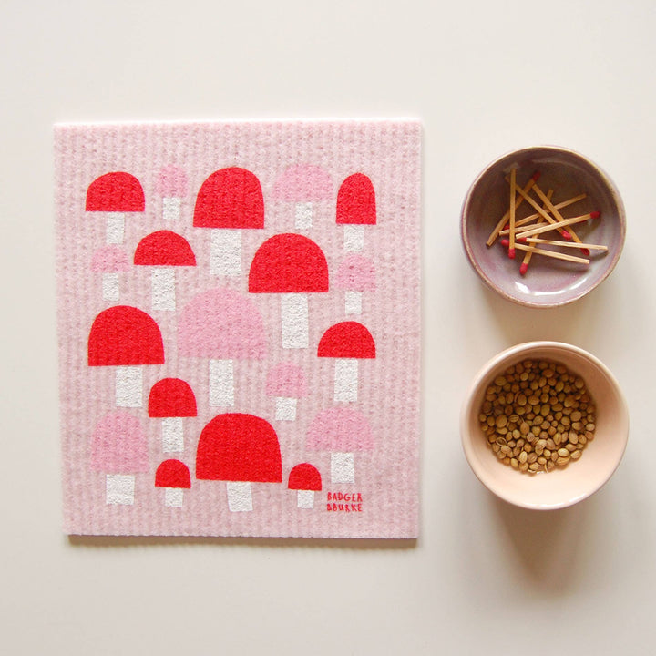 Mushroom Sponge Cloth / Reusable Paper Towel