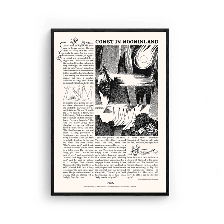 Moomin Novels Poster: 50x70cm
