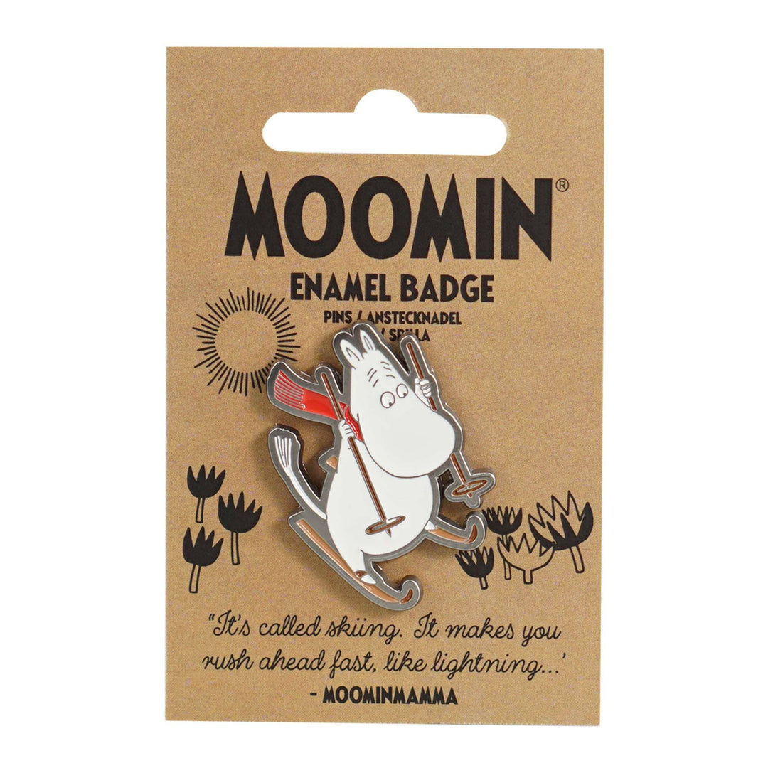 Enamel Moomin Winter Pin