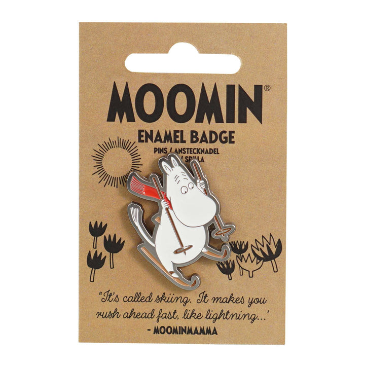 Enamel Moomin Winter Pin