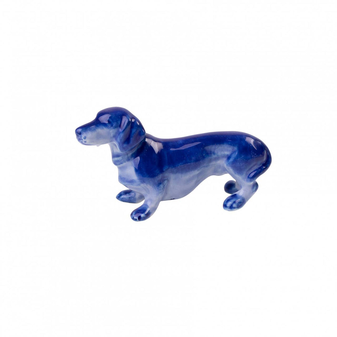 Delft Blue Miniature Dachshund