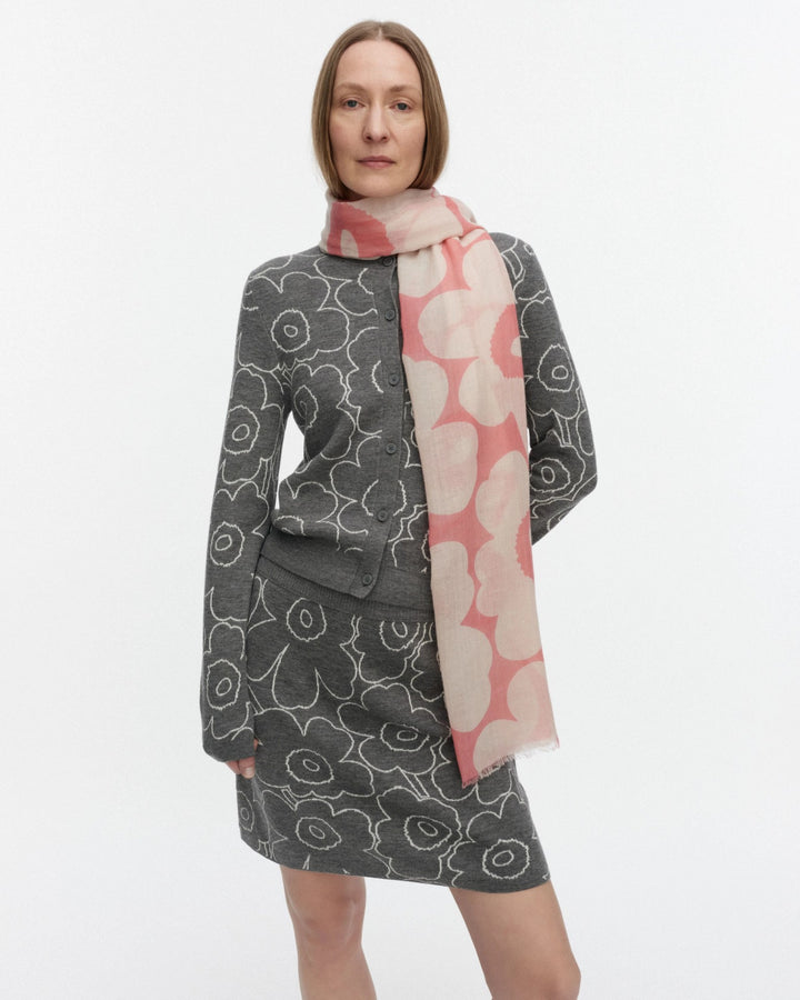 fiore unikko scarf - pink