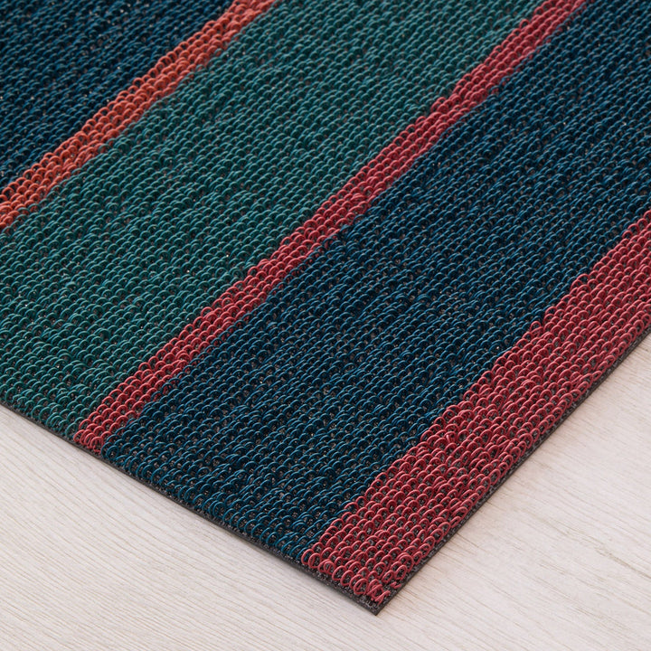 Bolt Stripe Shag Mat