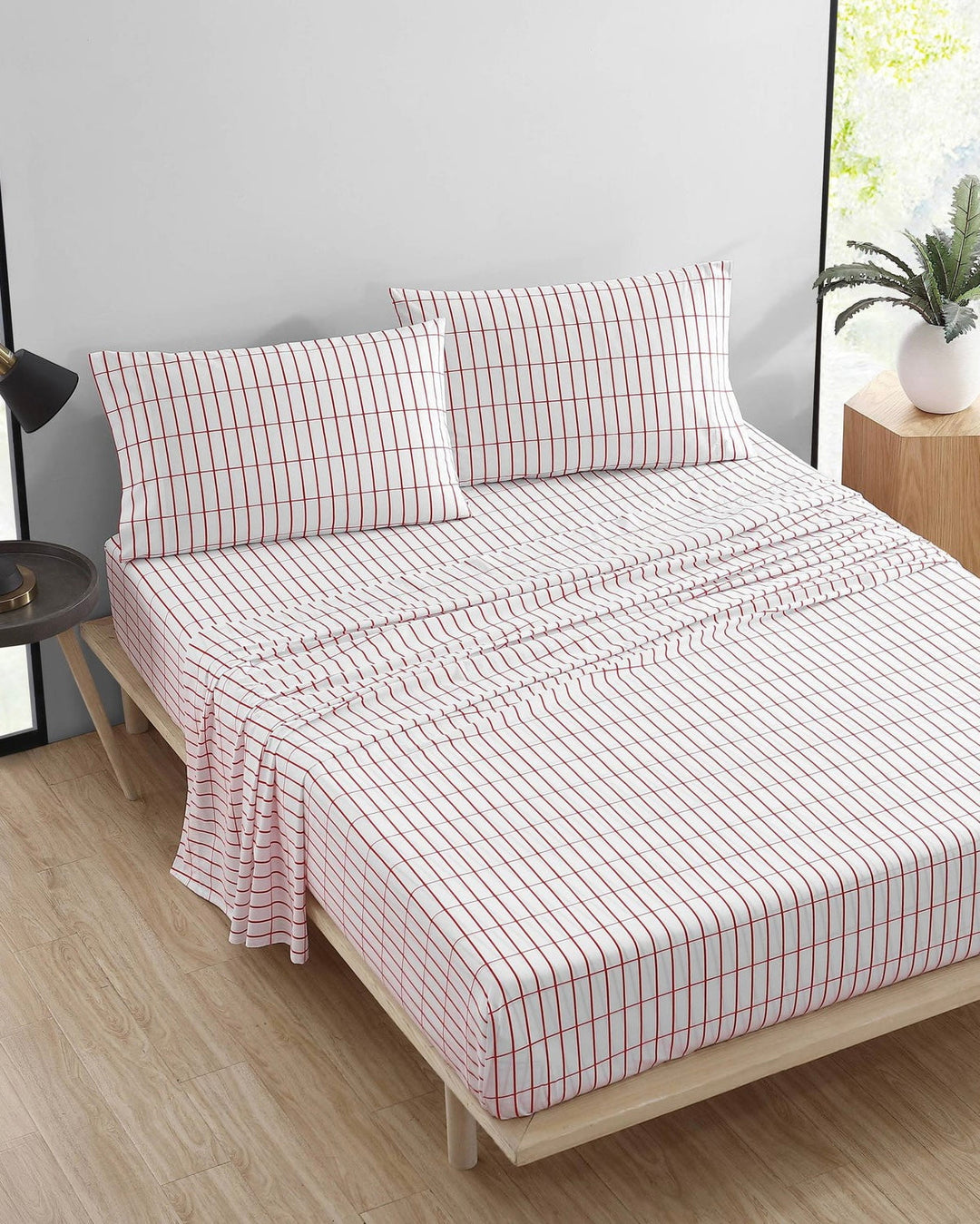 pieni tiiliskivi sheet set queen