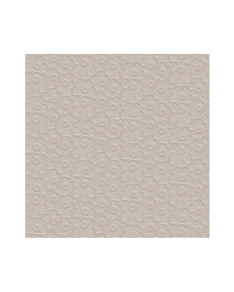 embossed unikko beige paper napkins