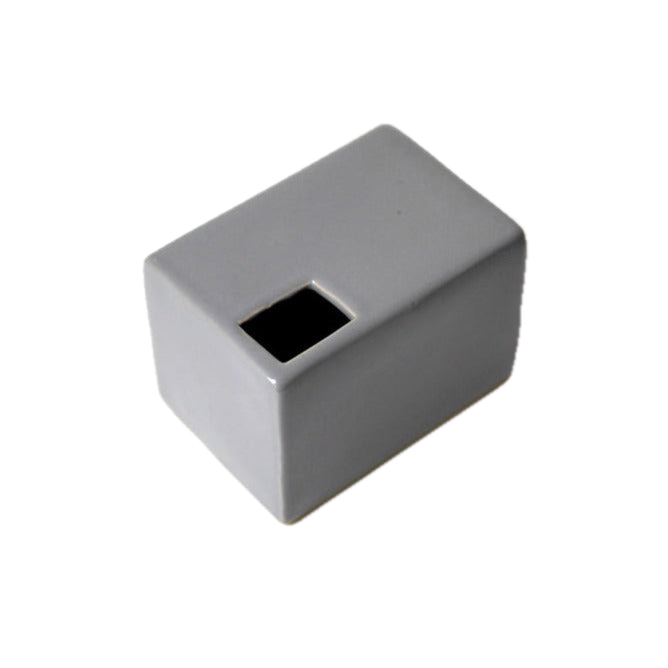 Large Cube Ceramic Bud Vase