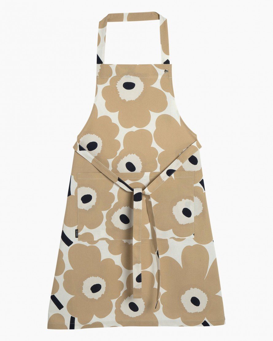 pieni unikko apron beige textiles home 