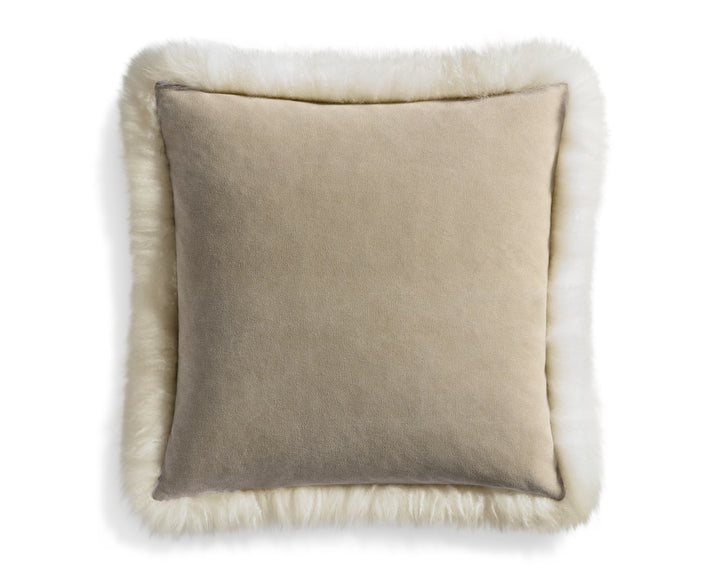 Signal Sheepskin Pillow