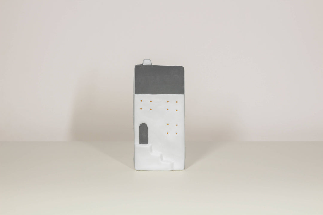 Snowy Ceramic LED House