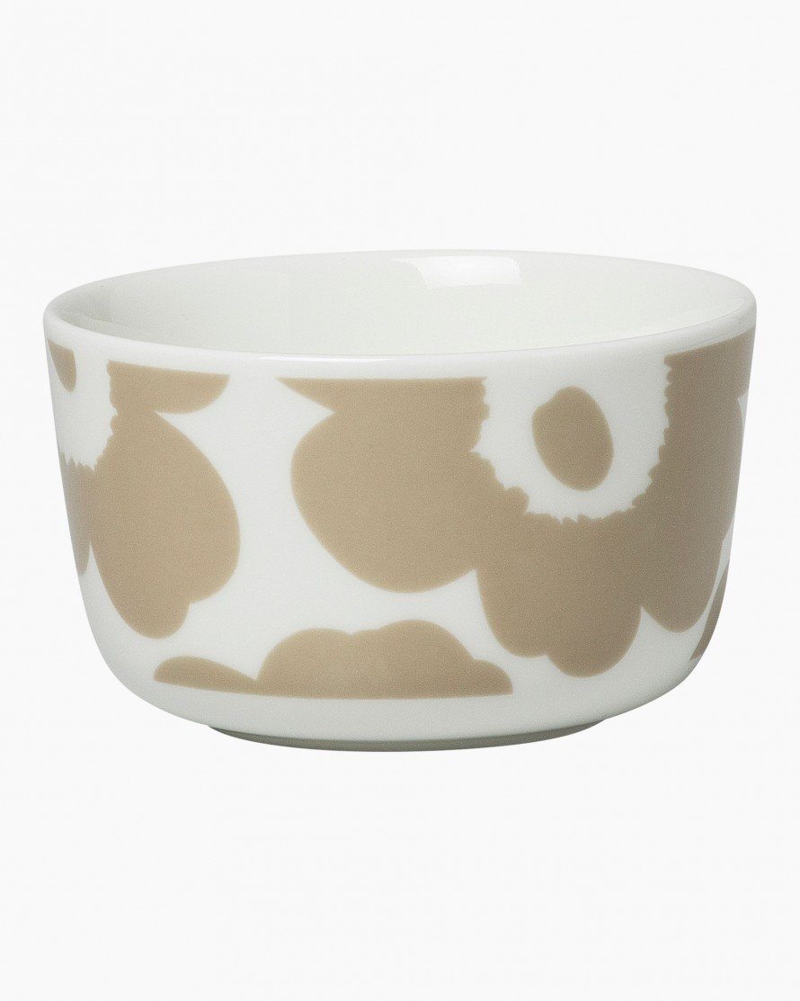 unikko beige bowl 2.5dl unikko tableware home