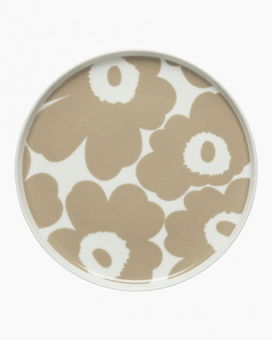 unikko beige plate 20cm unikko tableware home 