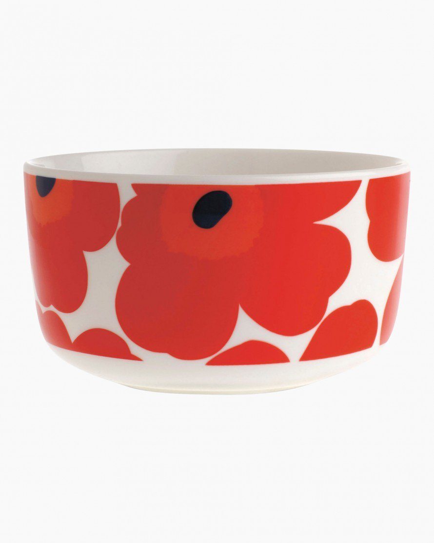 unikko bowl red 5dl unikko tableware home 