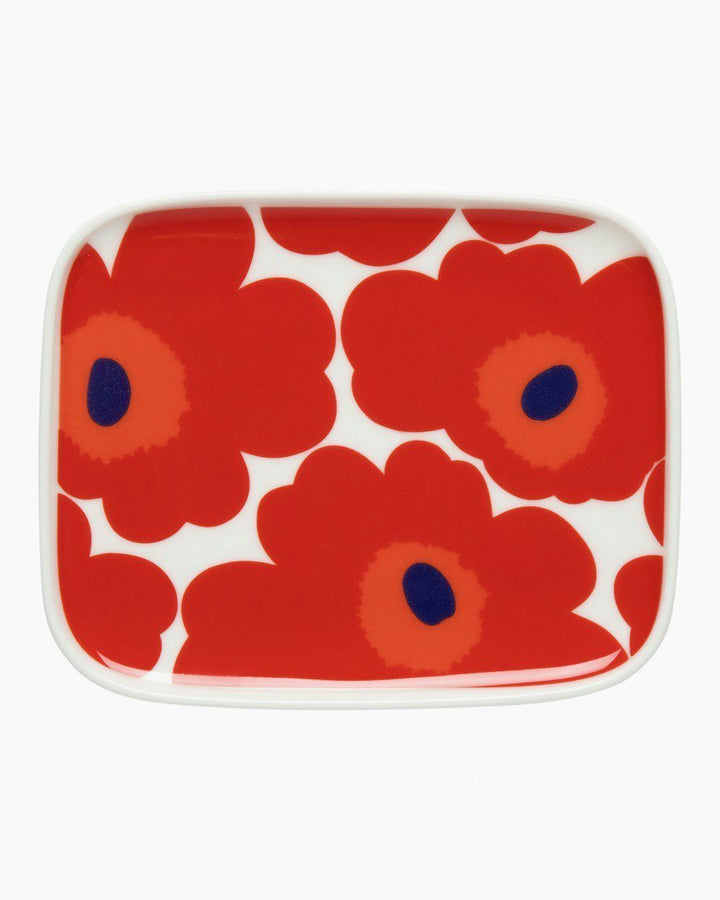 unikko plate red unikko tableware home 