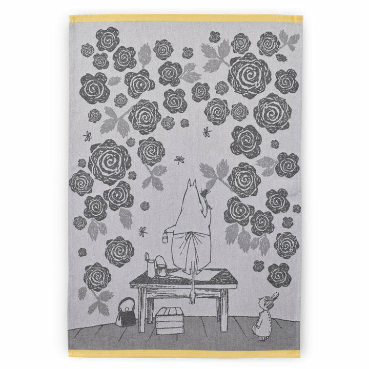 Moominmammas Rose Garden Kitchen Towels