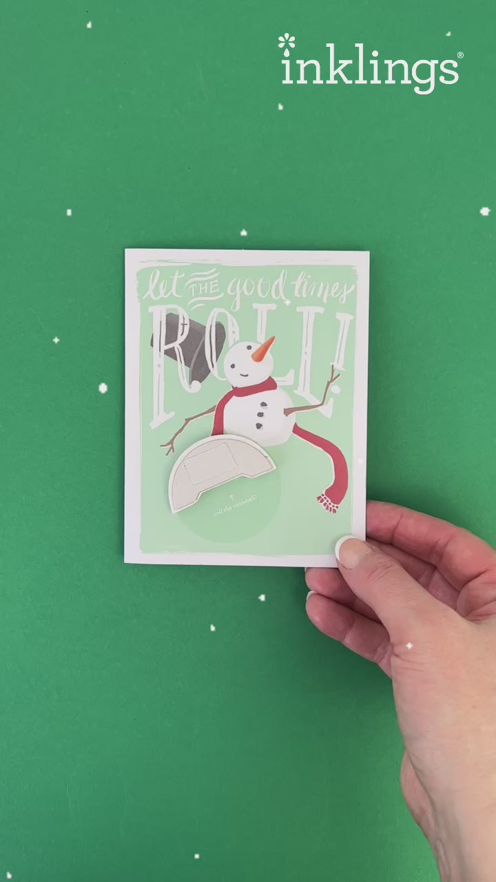 Snowman Pop-up Holiday Card