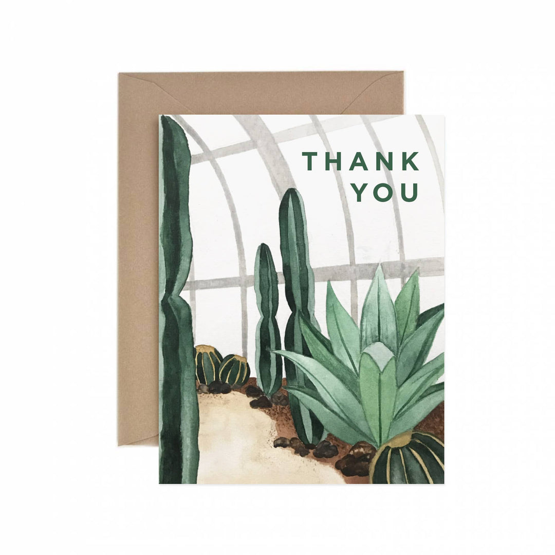 Thank You Cactus Greeting Card
