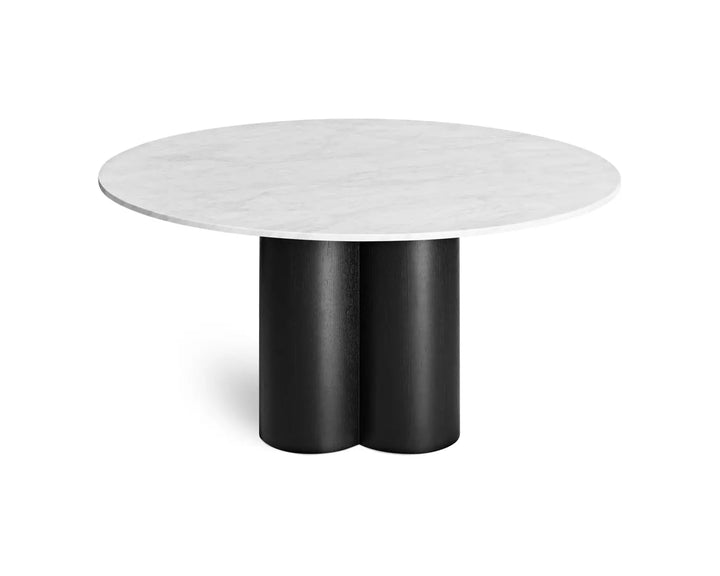 4/4 60" Round Dining Table