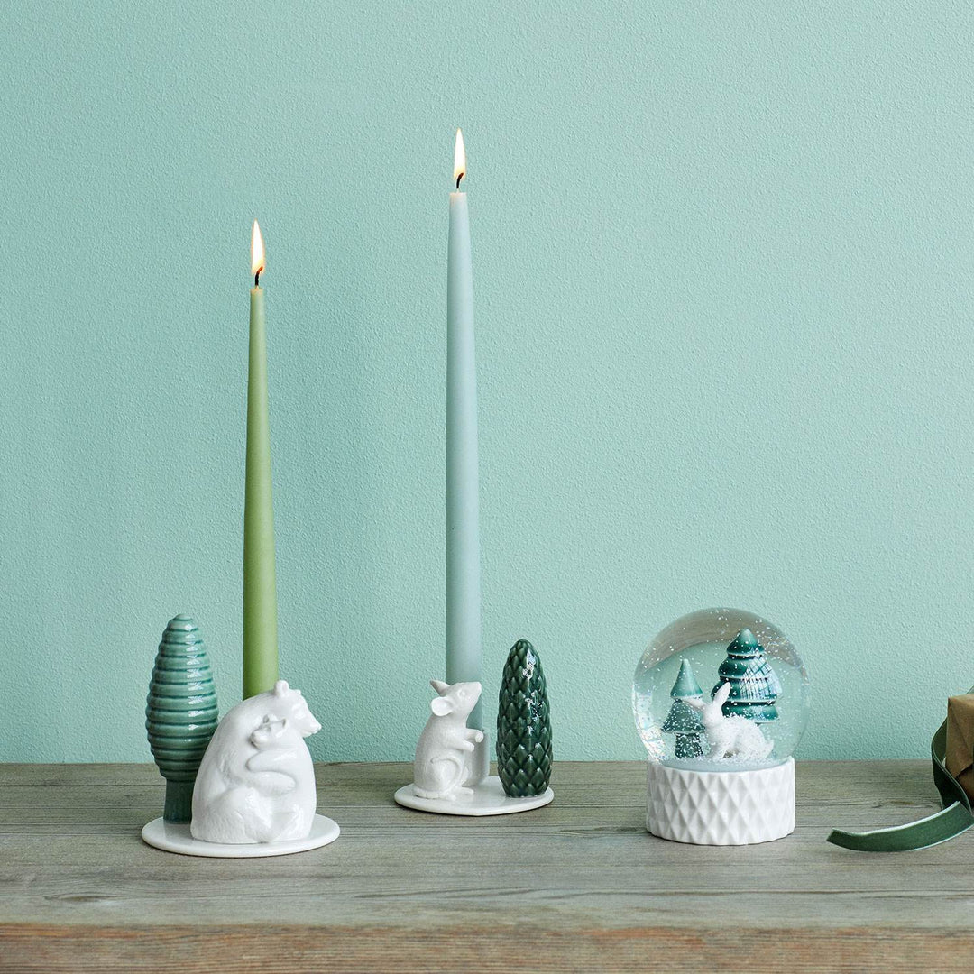 Winter Stories Rabbit Snow Globe