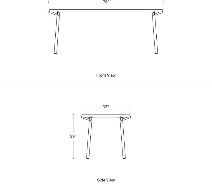 Branch 76" Dining Table