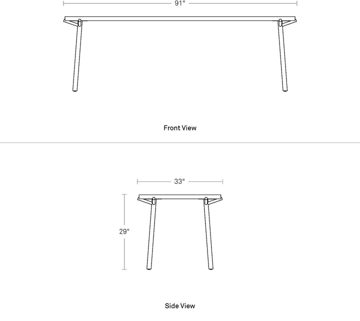 Branch 91" Dining Table