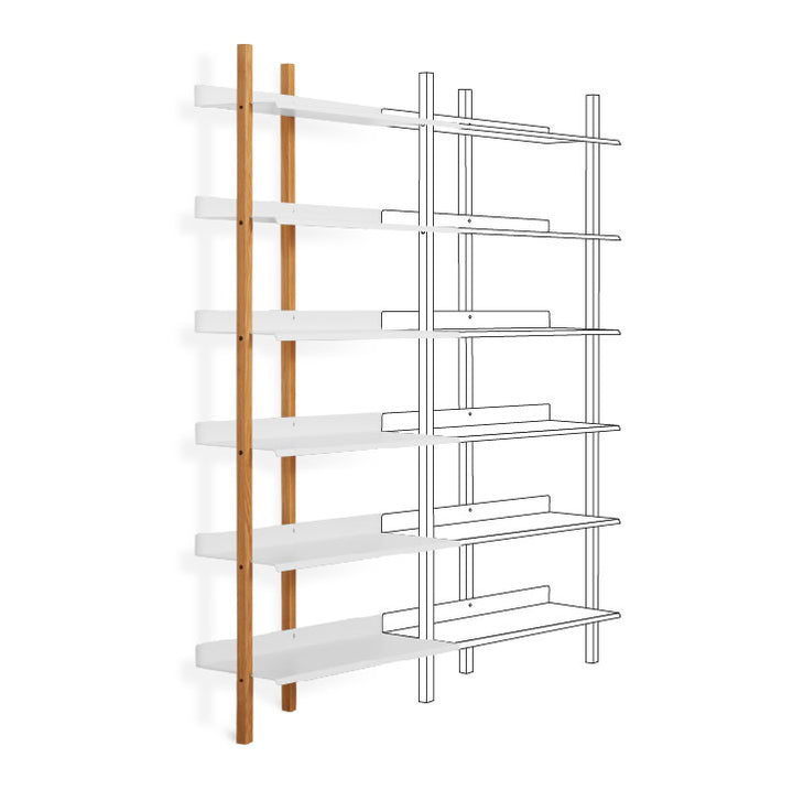 Browser Tall Add-on Bookcase
