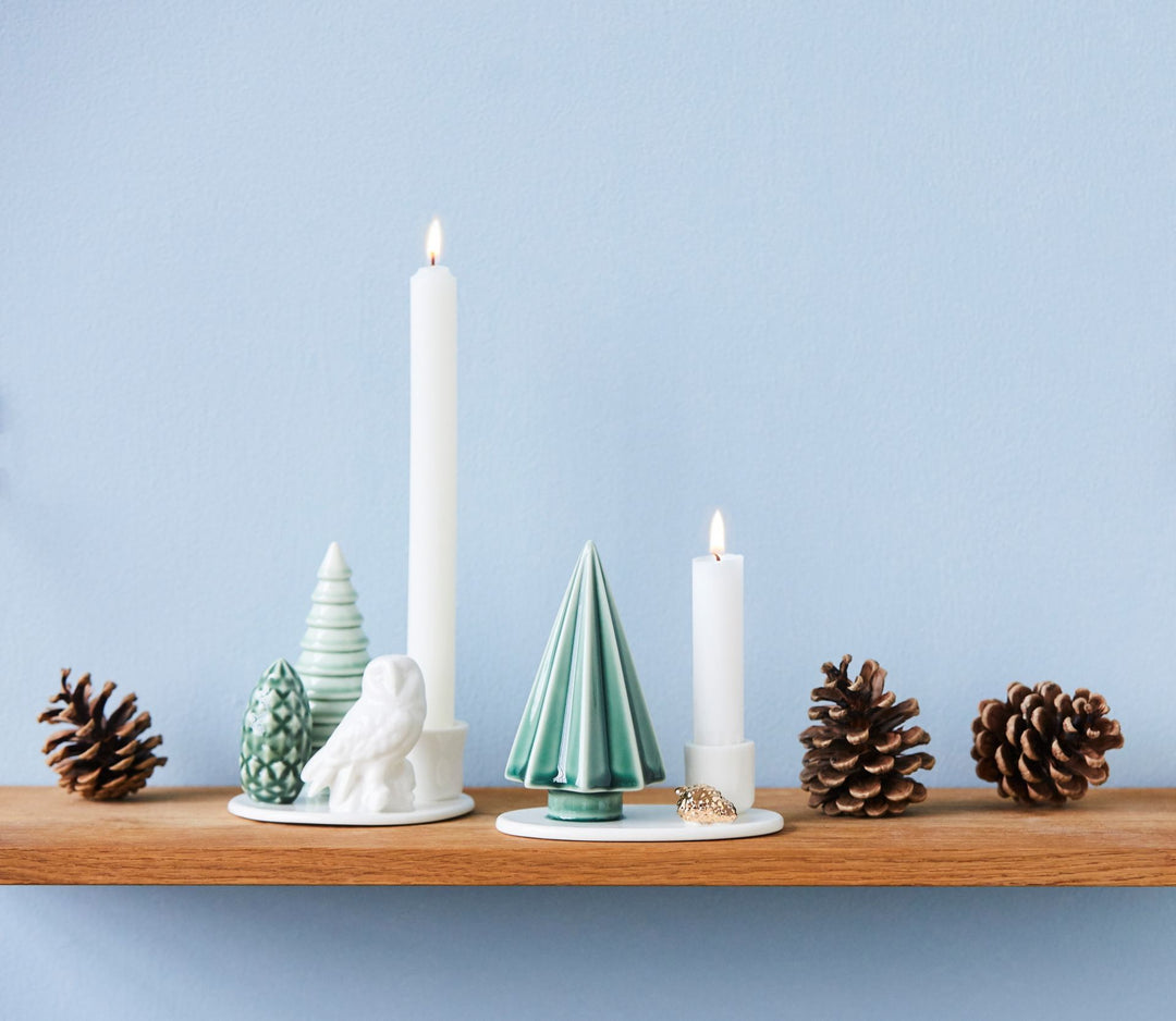 Winter Stories Tree Candle Holder