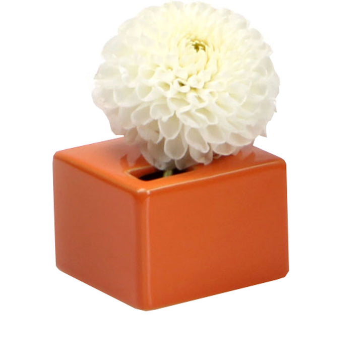 Cube Ceramic Bud Vase